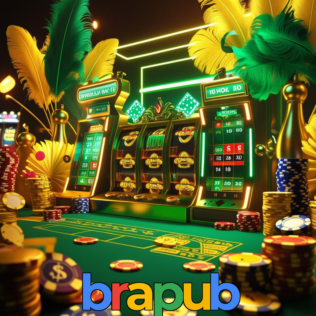 brapub:Jogue os melhores jogos de cassino como blackjack e roleta, e aposte no futebol!