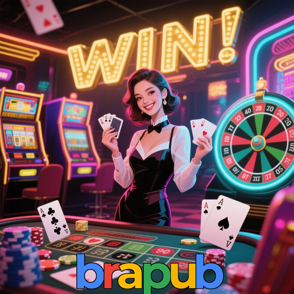 brapub:Aposte no futebol e conquiste vitórias épicas com blackjack e poker!
